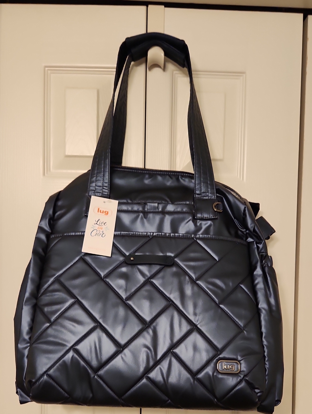 lug Saunter Quilted Tote Bag